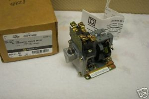 SQUARE D 9050AO10DV02 AC PNEUMATIC TIMING RELAY New