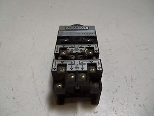 AGASTAT 7024AFT TIME DELAY RELAY USED