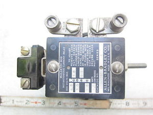 AB Allen Bradley 809-A02E Instantaneous Current Relay, New