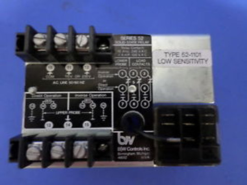 B/W CONTROLS, SOLID STATE CONTROL RELAY, 52-1101 SERIES 52 NNB