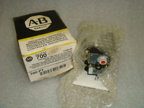 NEW ALLEN BRADLEY 700-PT PNEUMATIC TIME DELAY UNIT, 10 AMP CONTACT RATING, New