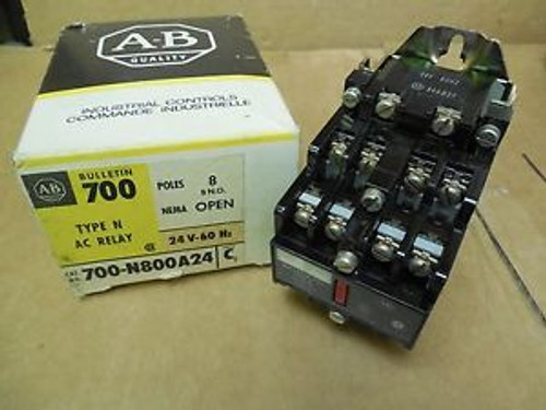 Allen Bradley AC Relay 700-N800A24 700N800A24 24V Coil Series C New