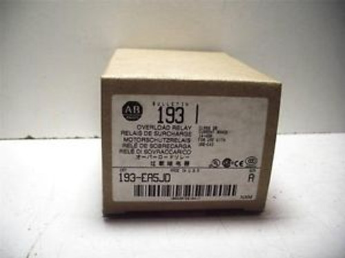 ALLEN-BRADLEY 193-EA5JD OVERLOAD RELAY 14-45A - NEW QUANTITY