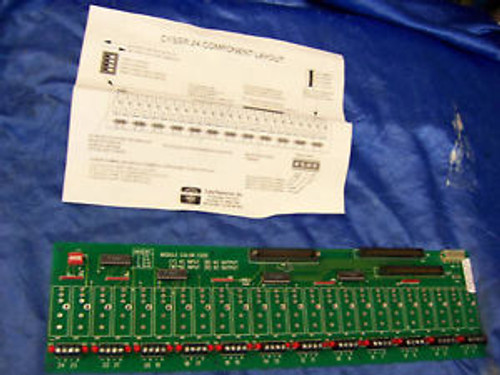 CYBERRESEARCH INC CYSSR 24 SOLID STATE RELAY PANEL SSR