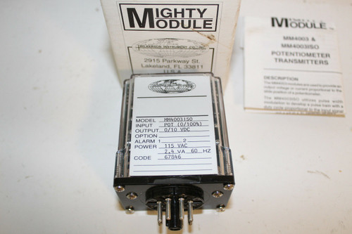 Wilkerson Instrument Mighty Module MM4003IS0 IN1318