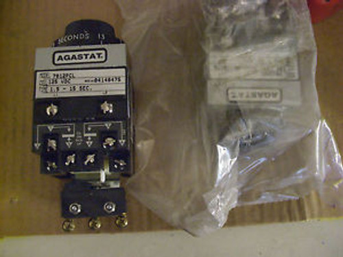 NEW AGASTAT TIMING RELAY 7012PCL 1.5-15 SEC 125VDC