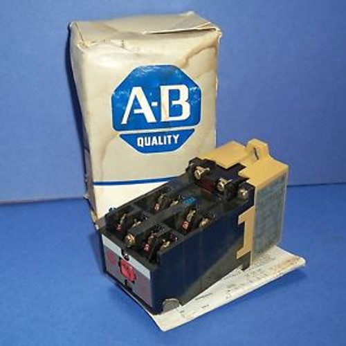 ALLEN BRADLEY 110/120V 50/60HZ TYPE PK CONTROL RELAY, 700-PK800A1 SER. B, New