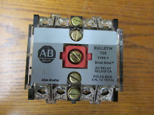 NEW NOS Allen Bradley 700-P440A1 AC Relay Series D 600 Volts A/C NEW NOS Allen Bradley 700-P440A1 AC Relay Series D 600 Volts A/C