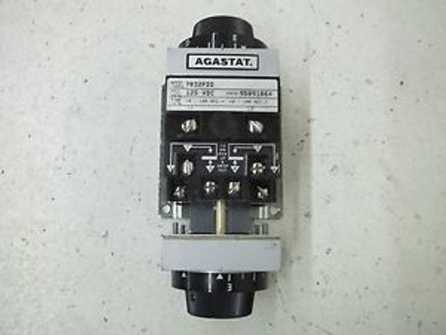 AGASTAT 7032PDD TIMING RELAY 125VDC 10-100SEC. NEW OUT OF A BOX