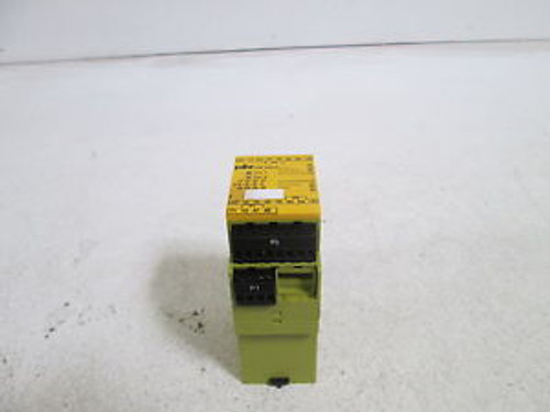 PILZ SAFETY RELAY PZE X4VP4 24VDC 4n/o NEW OUT OF BOX