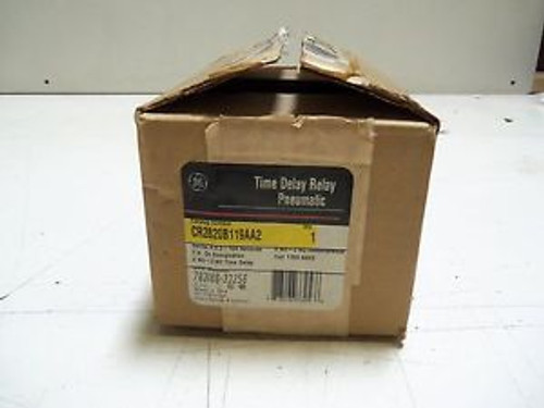 GENERAL ELECTRIC CR2820B119AA2 PNEUMATIC TIME DELAY RELAY NEW IN BOX