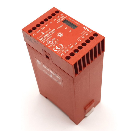 Allen Bradley 440R-K23041 Minotaur MSR12T Safety Relay, 24VAC/DC, 2x N/C Inputs