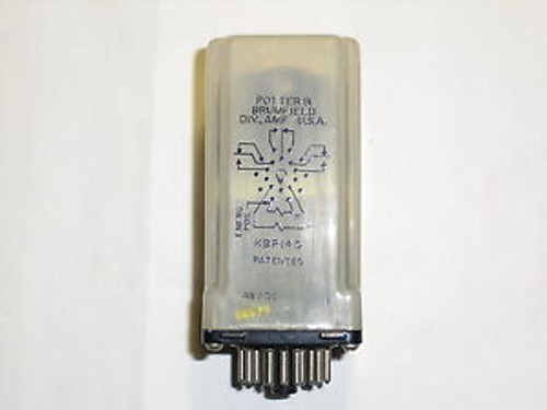 POTTER & BRUMFIELD KBP14D RELAY 48VDC COIL 20-PIN New