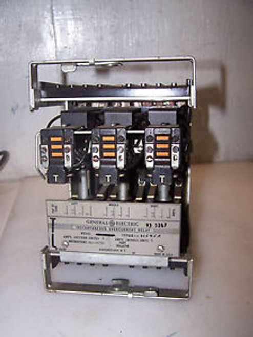 NEW GE TYPE 12PJC31J45R INSTANTANEOUS OVERCURRENT RELAY 6 AMPS