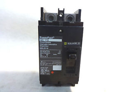 NEW SQUARE D QDL22110 2 POLE 110 AMP CIRCUIT BREAKER