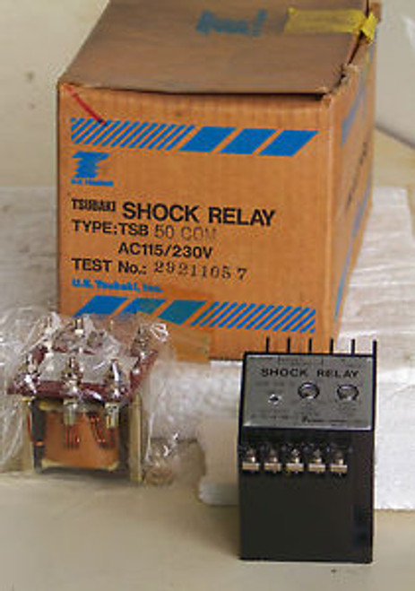 TSB50COM Tsubaki shock relay 115/230 vac