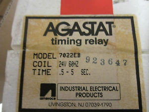 AGASTAT TIMING RELAY 7022EB