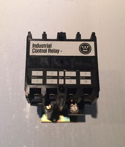 Westinghouse Industrial Control Relay Type ARD4S 765A651G01 4 Pole 600 DC New