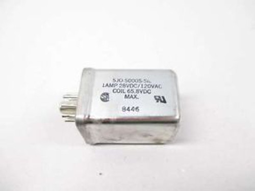 NEW SIGMA 5J0-5000S-SIL 65.8V-DC 1A AMP RELAY D475286