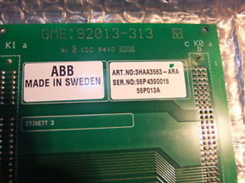 ABB     DSQC255     3HAA3563-ARA  NEW