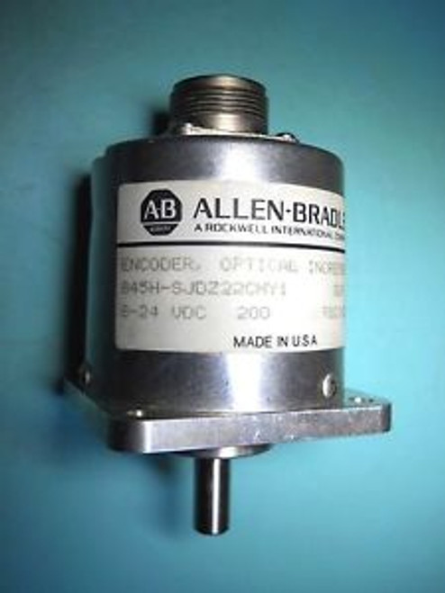 ALLEN BRADLEY 845H-SJDZ22CHY1 INCREMENTAL OPTICAL ENCODER 8-24VDC NEW CONDITION