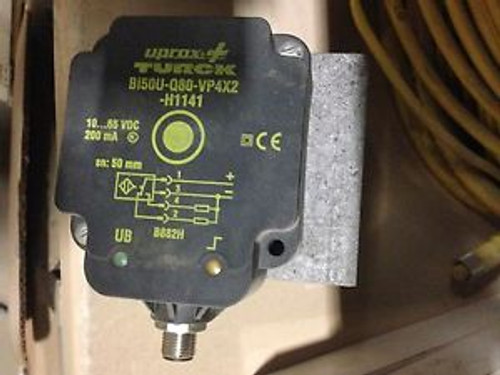 TURCK Sensor Inductive Sensing Mode 4-Wire DC PNP 50 10 to 65 VDC 200 mA M