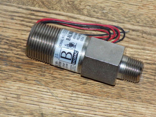 BALMAC 191-25 Vibration Transmitter 191-25 for 0-25 in/sec (635 mm/sec)