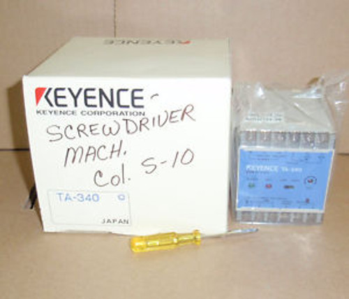 TA-340 Keyence New In Box Sensor Amplifier TA340