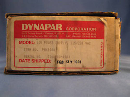 Dynapar Power Supply PM41S00 new