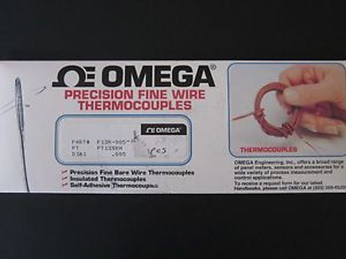 3 Pack of Omega R TYPE, 12, Precision Fine Wire Thermocouples