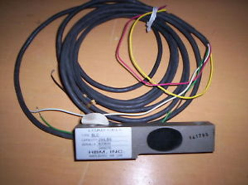 NEW HBM, Inc. LOAD CELL Type: BLC Capacity 250 lbs Serial 820833 045079