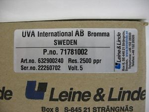 Leine & Linde Encoder 71781002 2500 ppr 5V New