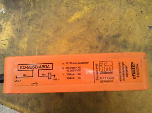 IFM Electronic-Germany KD-2050-ABOA, Capacitive Sensor