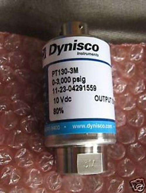 Dynisco Hydraulic Pressure Transducer PT130-3M  3,000 p
