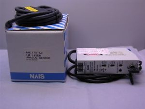 1 Panasonic NAIS LM100 / ANL1751AC Precision Laser Sensor & Controller Set NEW