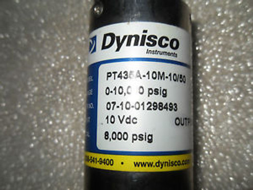 Y4-2 1 NEW DYNISCO PT435A-10M-10/50 PRESSURE TRANSDUCER