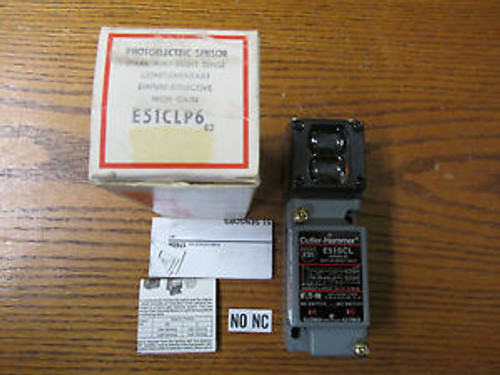 NEW NOS Cutler Hammer E51CLP6 Photoelectric Sensor Dark And Light Sense