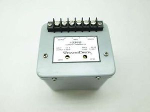 NEW TRANSDATA 10CP552 0-5A AMP 0-1500 OHMS CURRENT TRANSDUCER D447200