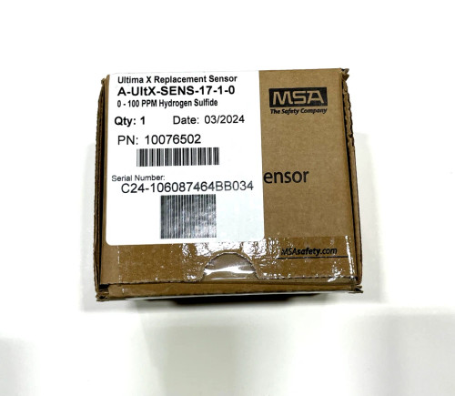 Msa Sensor A-Ultx-Sens-17-1-0 Hydrogen Sulfide