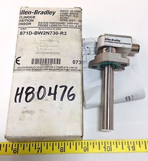 ALLEN BRADLEY  CYLINDER POSITION SENSOR 871D-BW2N730-R3 100692