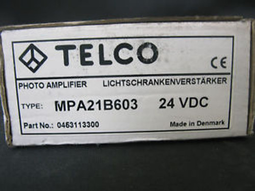 Telco Photo Amplifier Mutliplexer MPA21B603 new