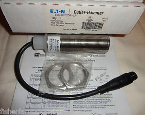 Cutler Hammer E58-30TD250-HLP Photoelectric Sensor Proximity Switch Eaton NEW