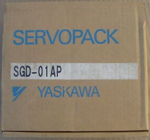 YASKAWA SGD-01AP SERVOPACK, 200-230 VAC, 1 PHASE, 100 W. NEW IN BOX