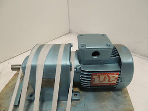 New Leroy Somer JA21DSDI3 Motor Gearbox 2000 Series .25 HP 80.09 RPM