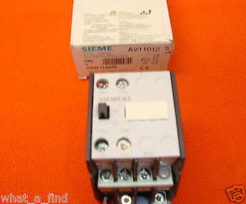 NEW Siemens 3TF4011-0AP6 Contactor 3TF40110AP6 240 220 Volt Coil Motor Starter