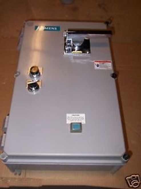 New Siemens 17CSB92FF Combination starter Size 0 Overload Relay 4x Non-Fused 120