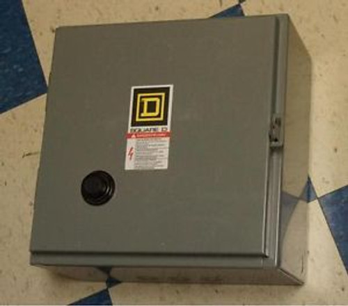 SQUARE D Motor Starter Combo NEMA SIZE 0  200/460 V. 8736SB04S Series A+3 relays