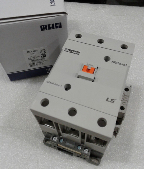Metasol Mc-150A Contactor 3-Pole 150A 240Vac