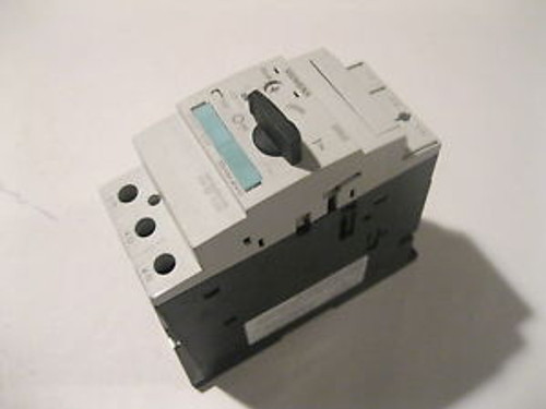 SIEMENS 3RV1031-4FA10 MOTOR STARTER PROTECTOR CIRCUIT BREAKER  40AMPS MAX.