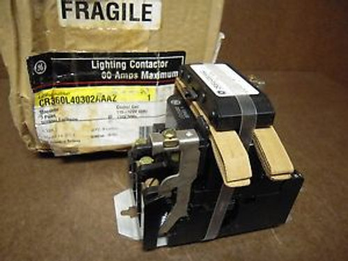 General Electric GE CR360L40302AAAZ 60 Amp 3 Magnetic Pole Lighting Contactor